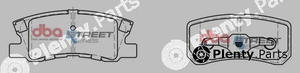 DBA Australia DB1464SS — Brake Pad Set, disc brake