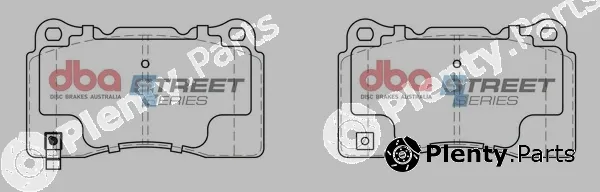 DBA Australia DB1678SS — Brake Pad Set, disc brake
