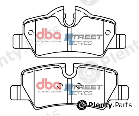 DBA Australia DB15135SS — Brake Pad Set, disc brake