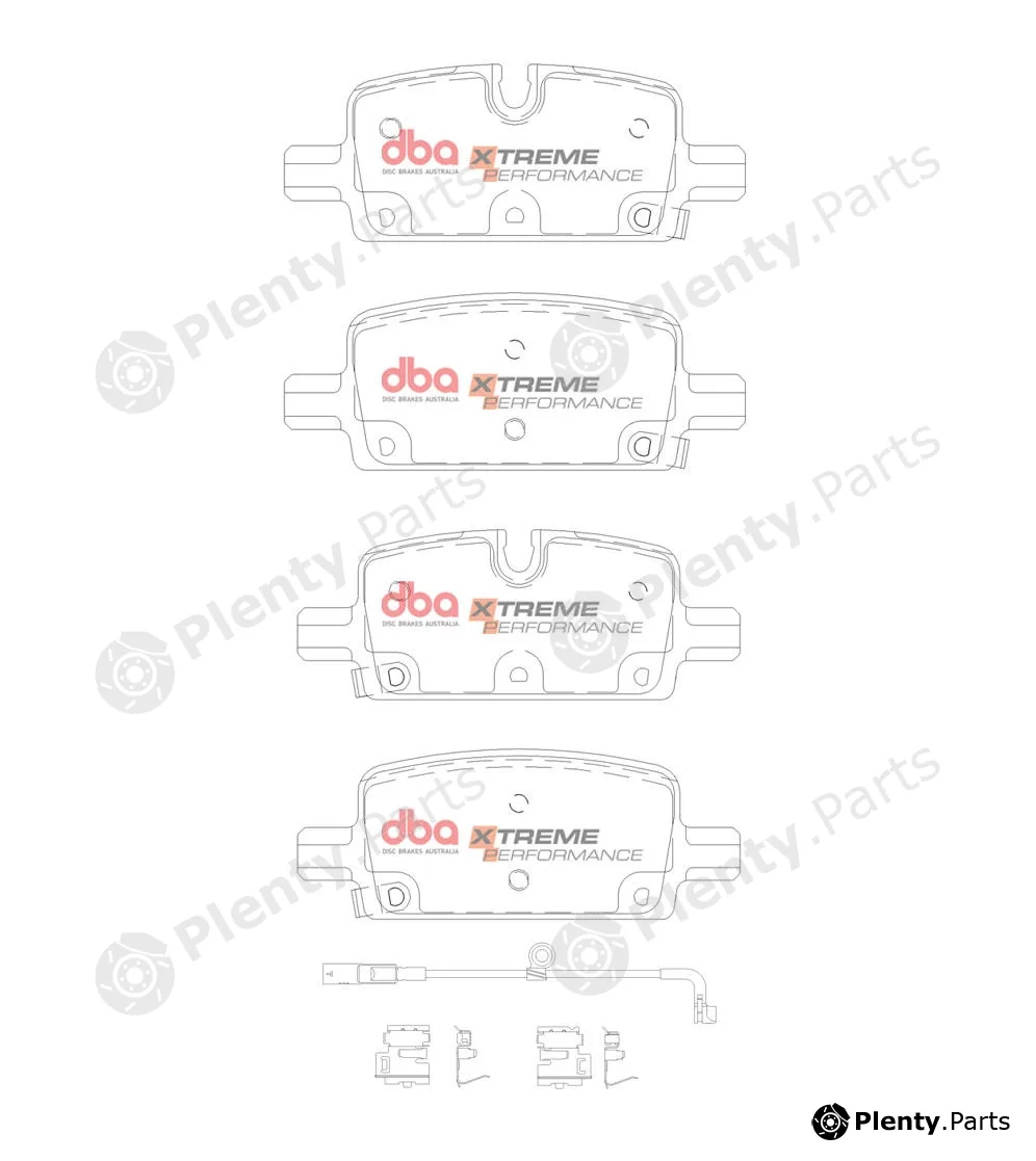 DBA Australia DB15146XP — High Performance Brake Pad Set