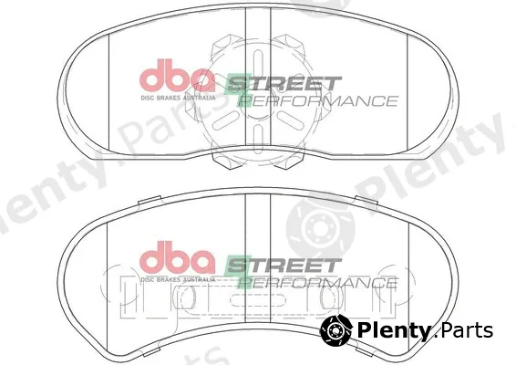 DBA Australia DB1045SP — High Performance Brake Pad Set