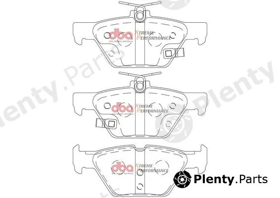 DBA Australia DB2398XP — High Performance Brake Pad Set