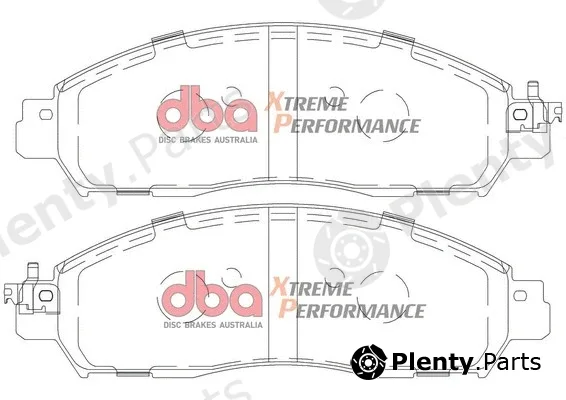 DBA Australia DB2374XP — High Performance Brake Pad Set