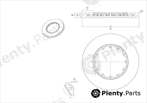 DBA Australia DBA5654.1 — High Performance Brake Disc