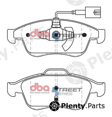 DBA Australia DB2312SS — Brake Pad Set, disc brake