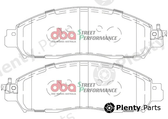 DBA Australia DB2374SP — High Performance Brake Pad Set