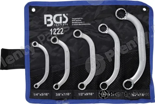 BGS 1222 — Starter/Block Spanner Set