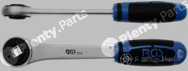 BGS 312 — Push-thru Square Drive, ratchet