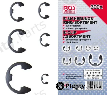 BGS 8039 — Assortment, circlips