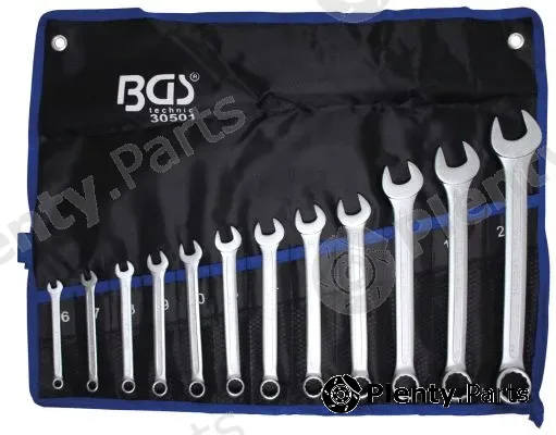 BGS 30501 — Spanner Set, ring/open ended