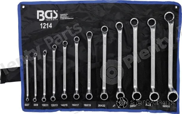 BGS 1214 — Double Ring Spanner Set