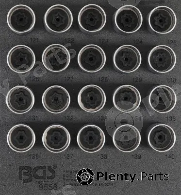 BGS 9558 — Wheel Lock Removal Kit