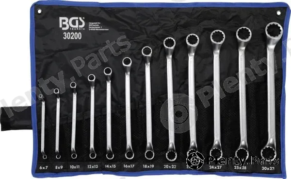 BGS 30200 — Double Ring Spanner Set