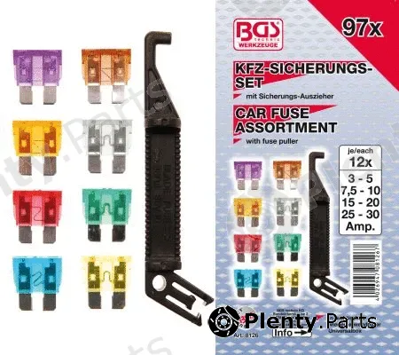 BGS 8126 — Assortment, fuses