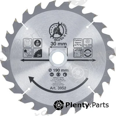BGS 3952 — Saw Blade, handheld circular saw BGS Do it yourself