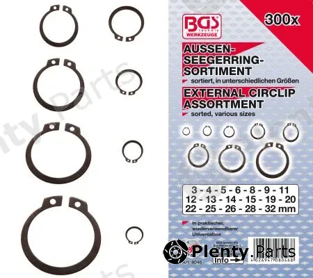 BGS 8046 — Assortment, circlips