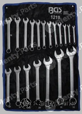 BGS 1219 — Spanner Set, ring/open ended