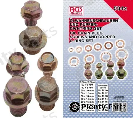 BGS 8118 — Repair Kit, oil drain plug thread