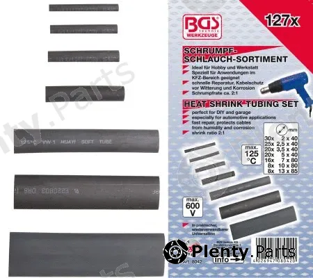 BGS 8042 — Assortment, heat shrink tube