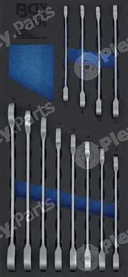 BGS 4196 — Ratchet Ring Open-ended Spanner Set