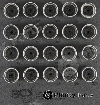BGS 9557 — Wheel Lock Removal Kit