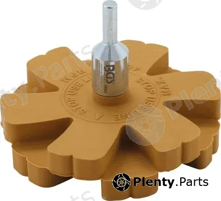 BGS 6654 — Sticker Residue Removal Set, multi-grinder