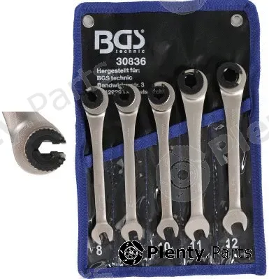 BGS 30836 — Ratchet Ring Open-ended Spanner Set