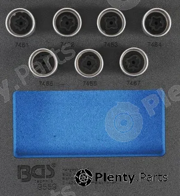 BGS 9559 — Wheel Lock Removal Kit