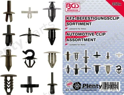 BGS 9053 — Retaining Clip Set, body
