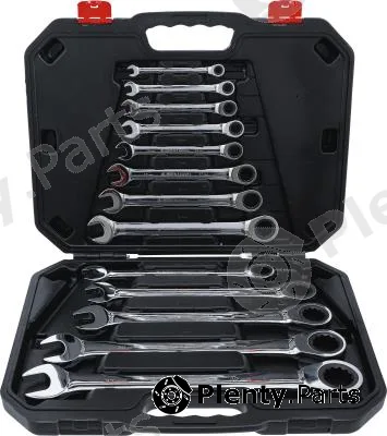 BGS 30006 — Ratchet Ring Open-ended Spanner Set BGS Do it yourself