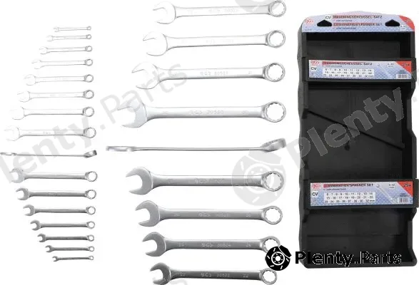 BGS 30100 — Spanner Set, ring/open ended