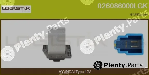 LGK 026086000LGK — Resistor, interior blower