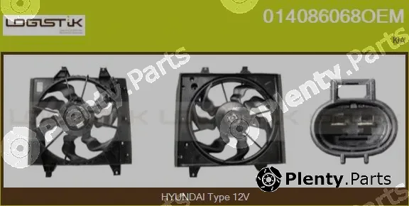 LGK 014086068OEM — Electric Motor, radiator fan