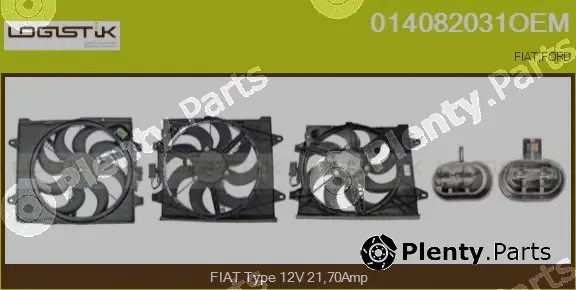 LGK 014082031OEM — Electric Motor, radiator fan