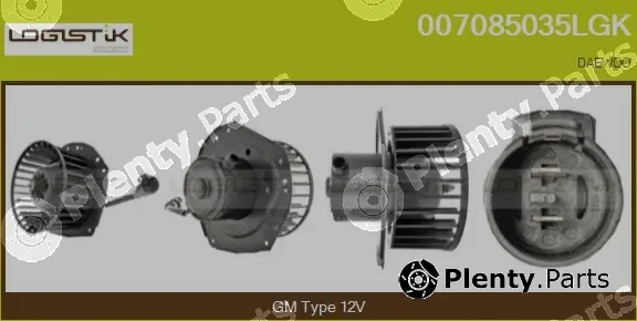 LGK 007085035LGK — Interior Blower