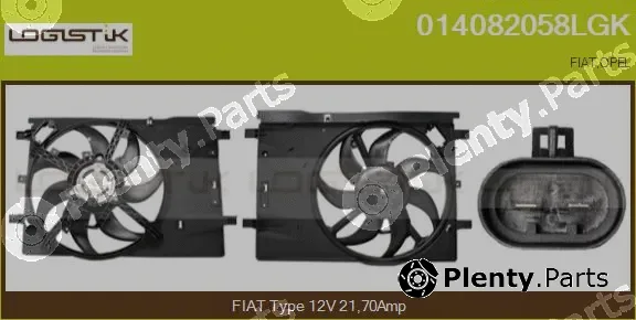 LGK 014082058LGK — Electric Motor, radiator fan