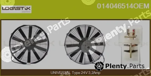 LGK 014046514OEM — Electric Motor, radiator fan