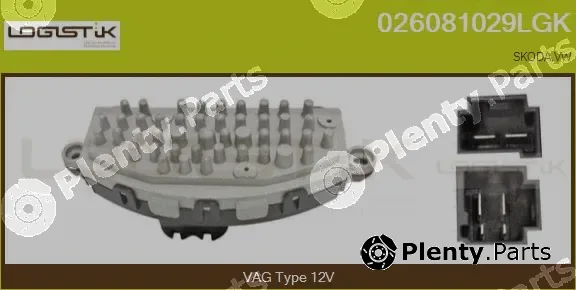 LGK 026081029LGK — Resistor, interior blower