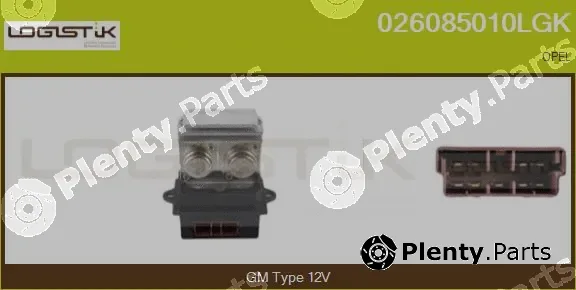LGK 026085010LGK — Resistor, interior blower