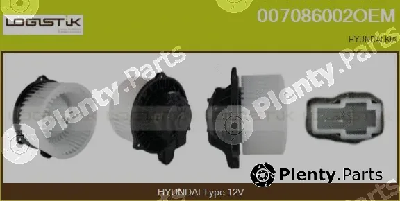 LGK 007086002OEM — Interior Blower