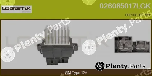 LGK 026085017LGK — Resistor, interior blower