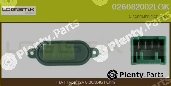 LGK 026082002LGK — Resistor, interior blower