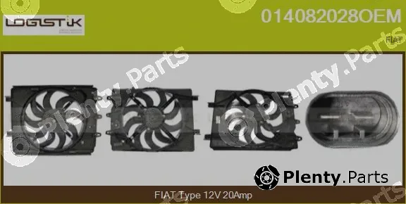 LGK 014082028OEM — Electric Motor, radiator fan
