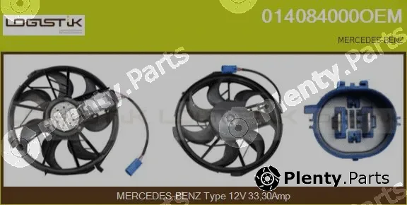 LGK 014084000OEM — Electric Motor, radiator fan