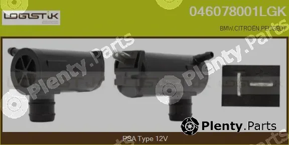 LGK 046078001LGK — Washer Fluid Pump, window cleaning
