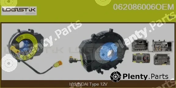 LGK 062086006OEM — Clockspring, airbag