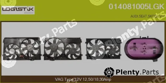 LGK 014081005LGK — Electric Motor, radiator fan