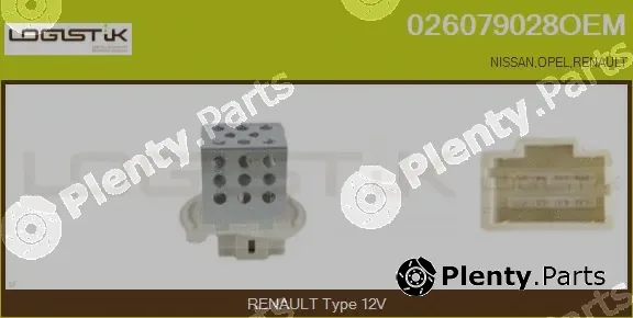 LGK 026079028OEM — Resistor, interior blower