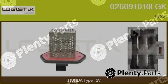 LGK 026091010LGK — Resistor, interior blower