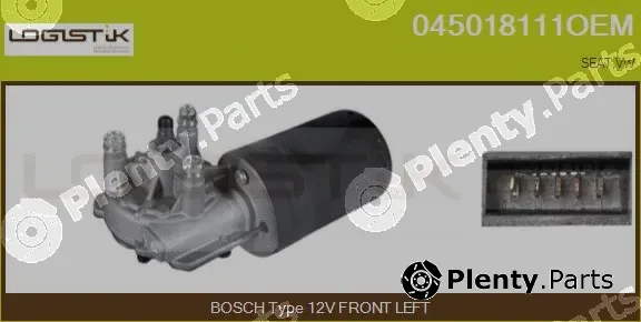 LGK 045018111OEM — Wiper Motor